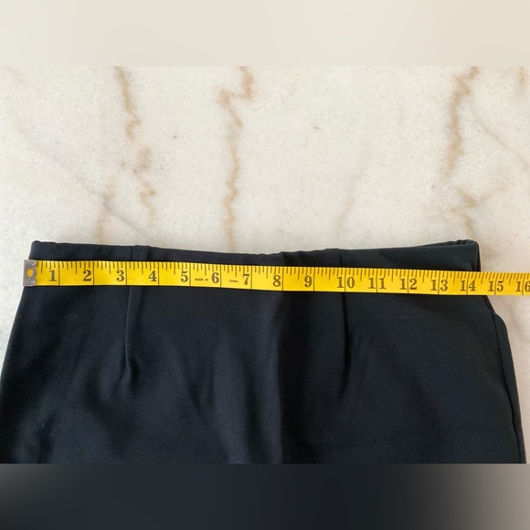 Prologue Navy Blue Midi Pull-On Pencil Skirt - Picture 4 of 7